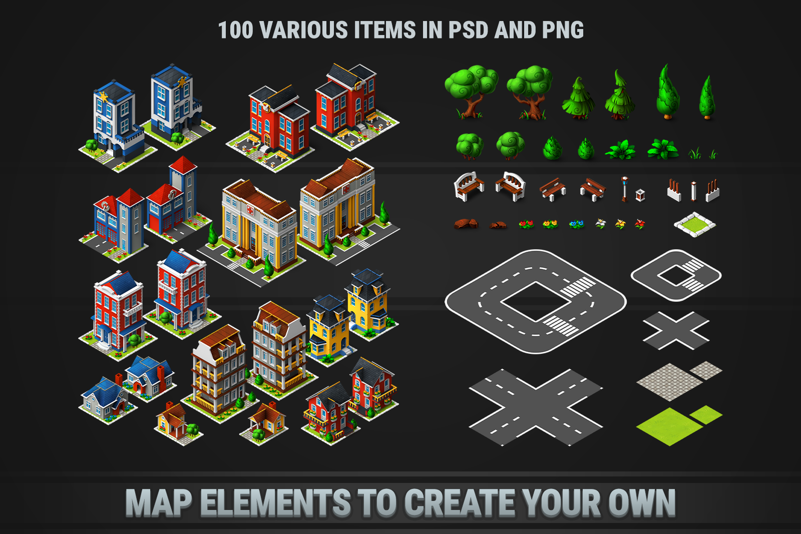 MK Puzzle Level Map Pack • 4 Themes Bundle screenshot 7