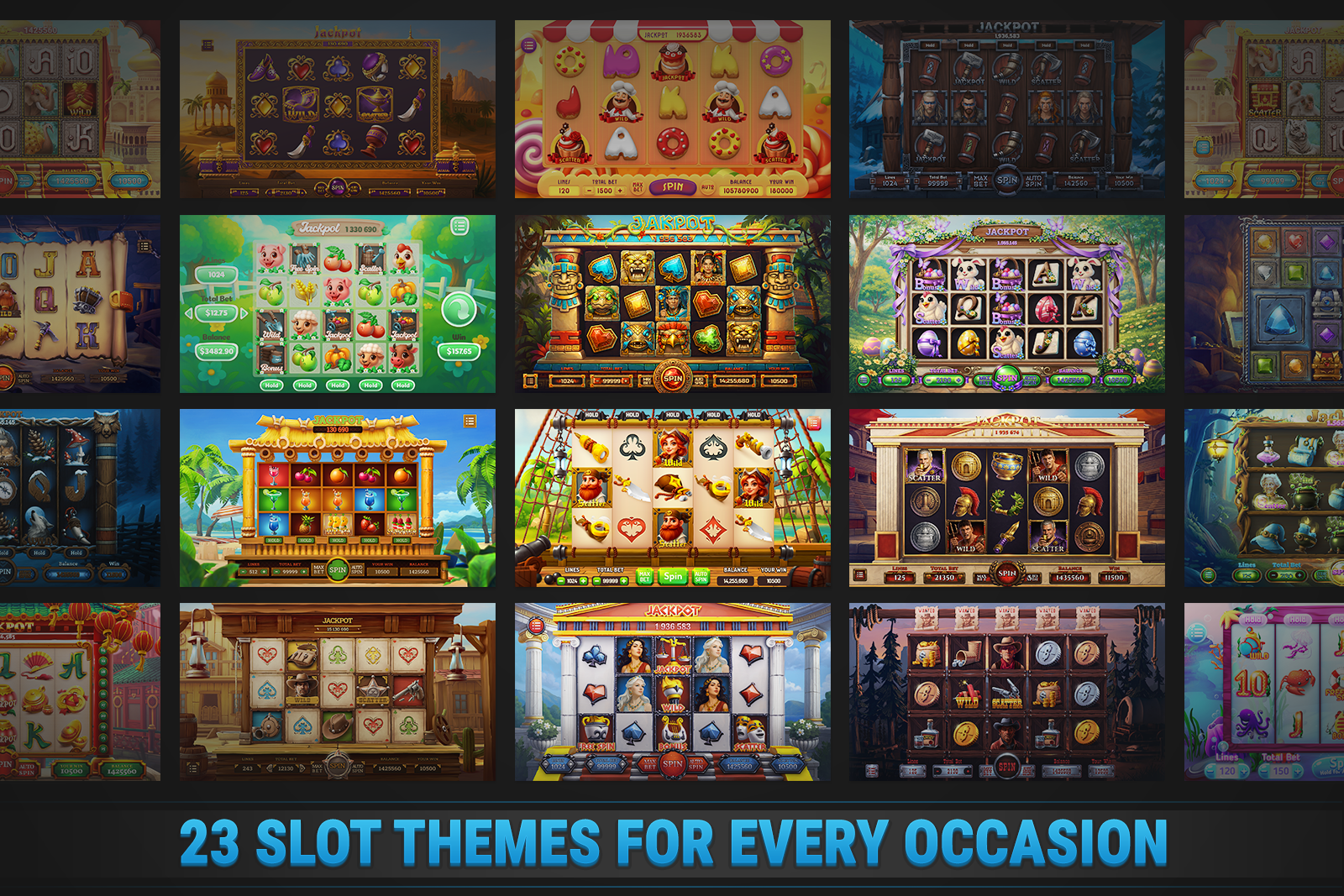 MK Slot Mega Bundle • 23 Casino Templates screenshot 2