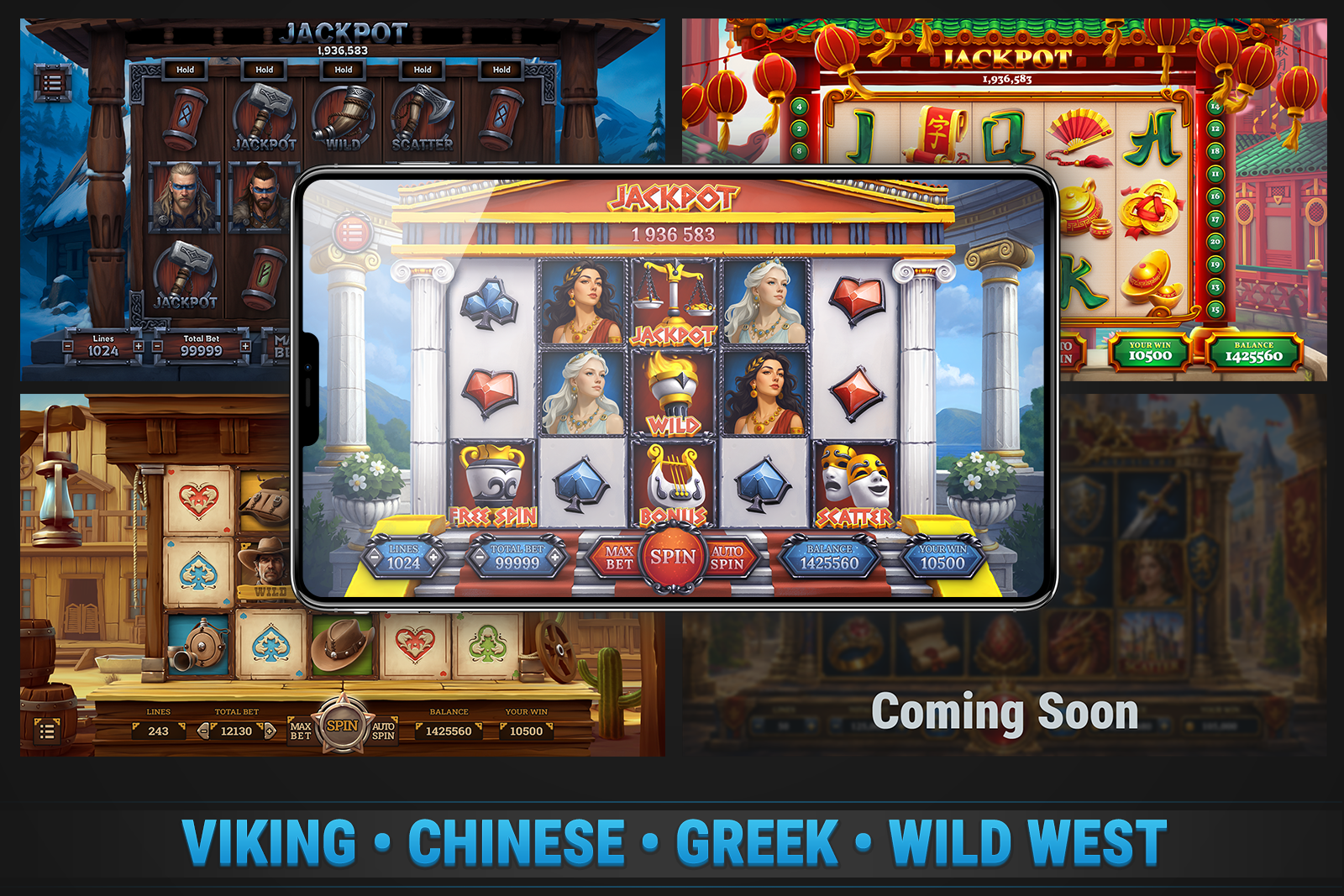 MK Slot Bundle • Ancient Civilizations Casino Template screenshot 3