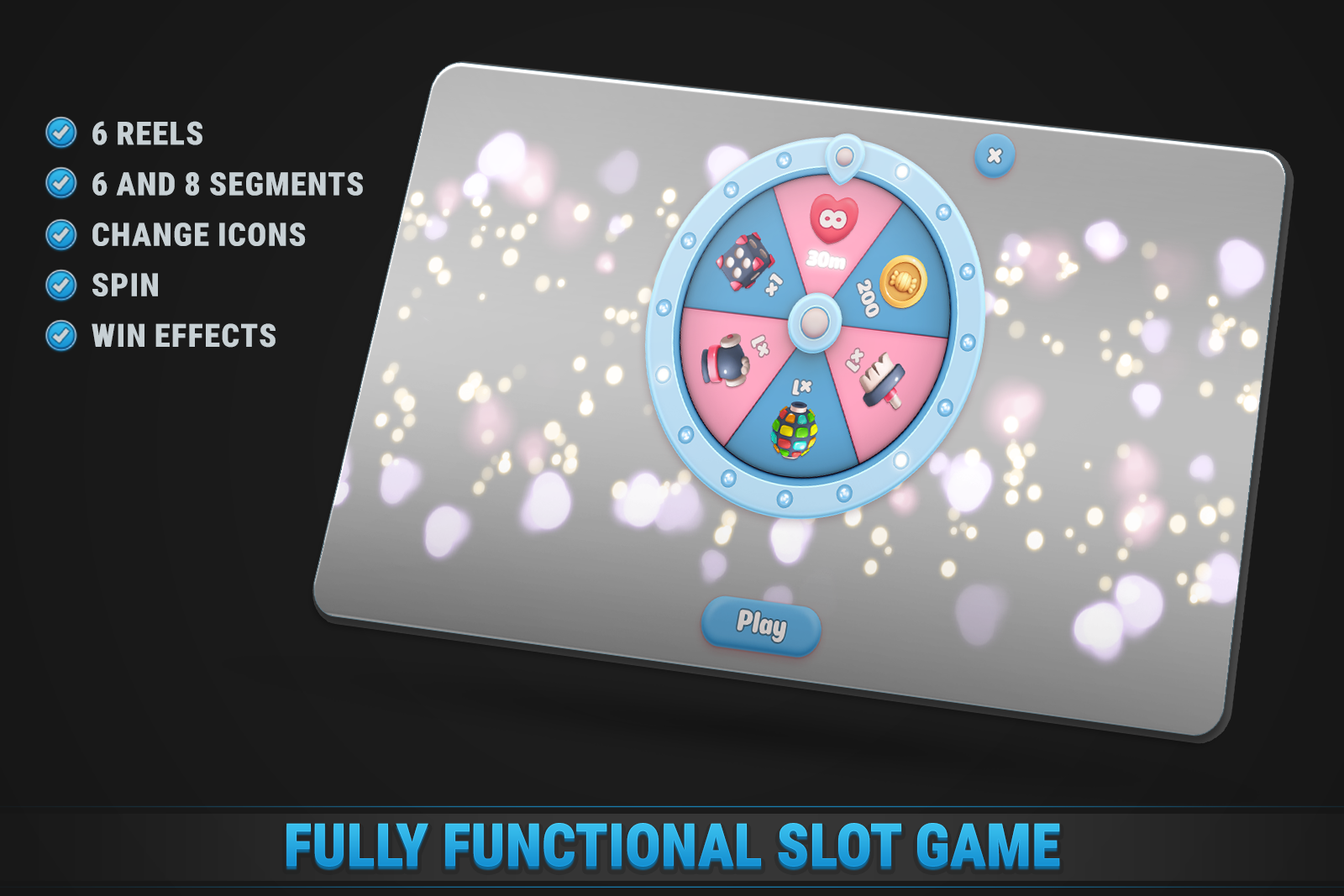 Icons Wheel • HTML Responsive Spin Wheels Pack screenshot 1