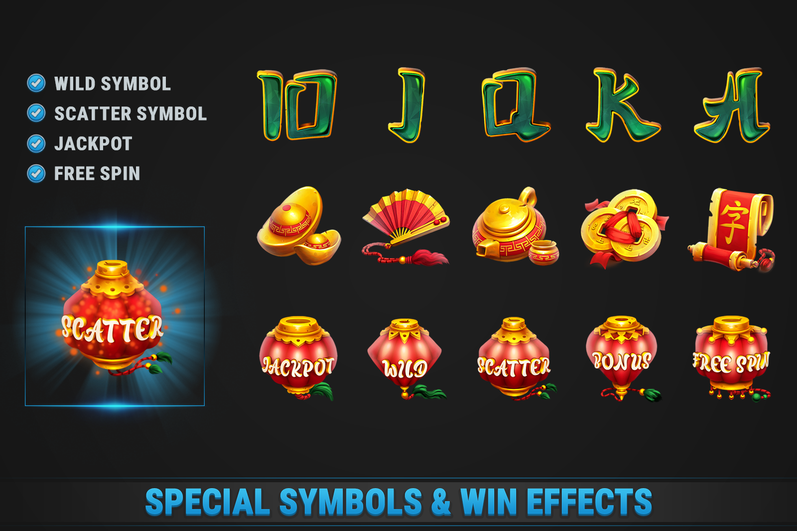 China Town Slot • HTML Responsive Casino Game screenshot 2