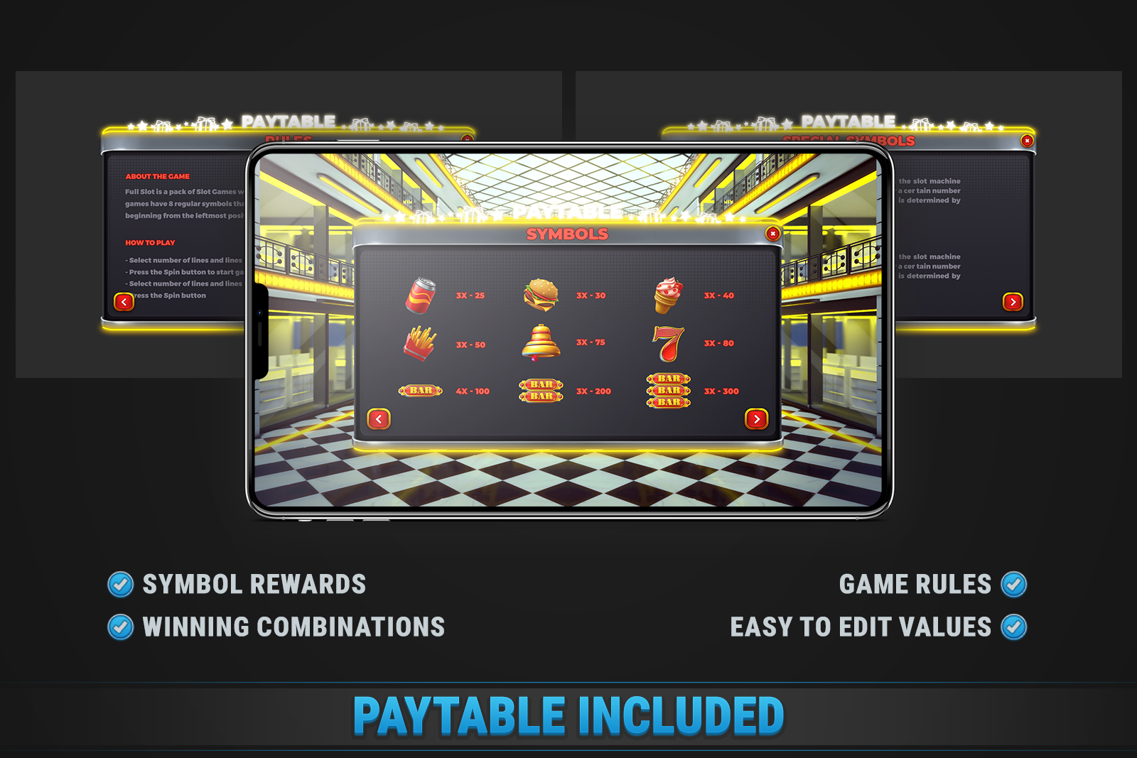 Shopping Slot Machine • HTML Responsive Casino Game screenshot 4