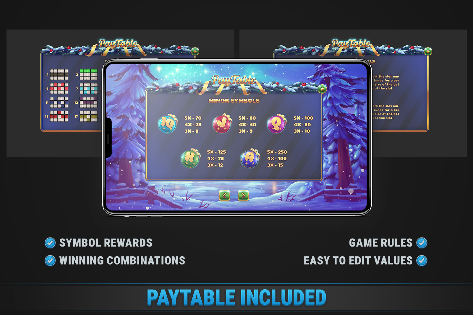 Christmas Eve Slot • HTML Responsive Casino Game screenshot 4