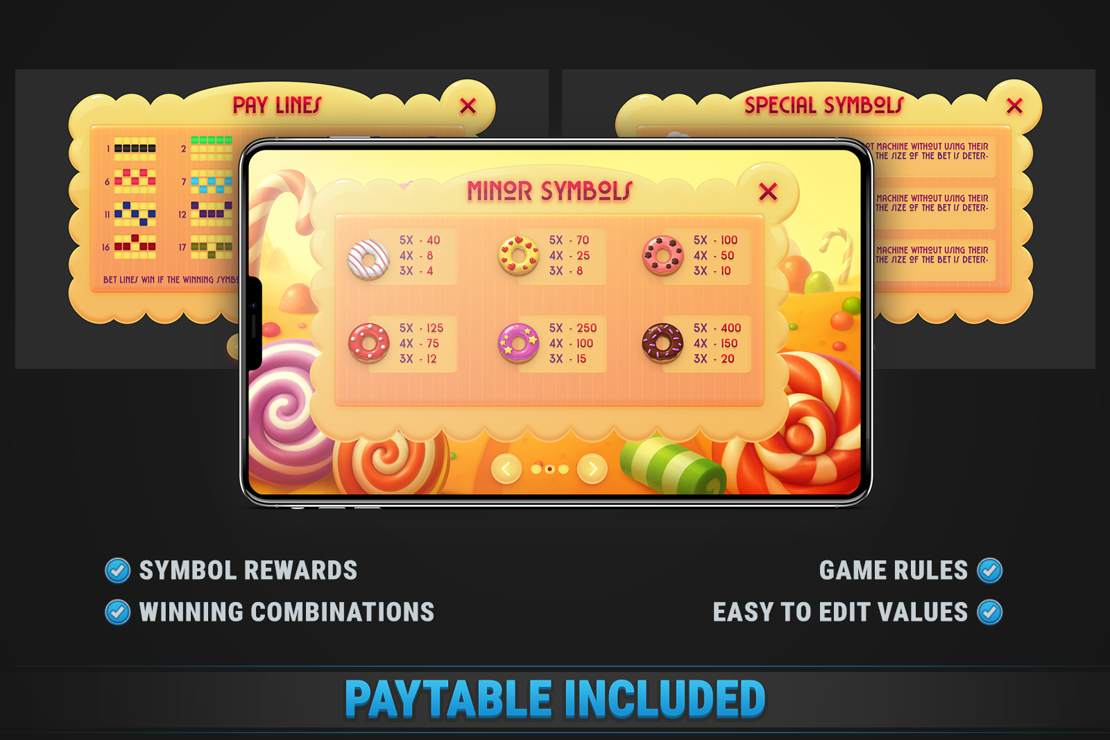 Candy Slot • HTML Responsive Casino Game screenshot 4