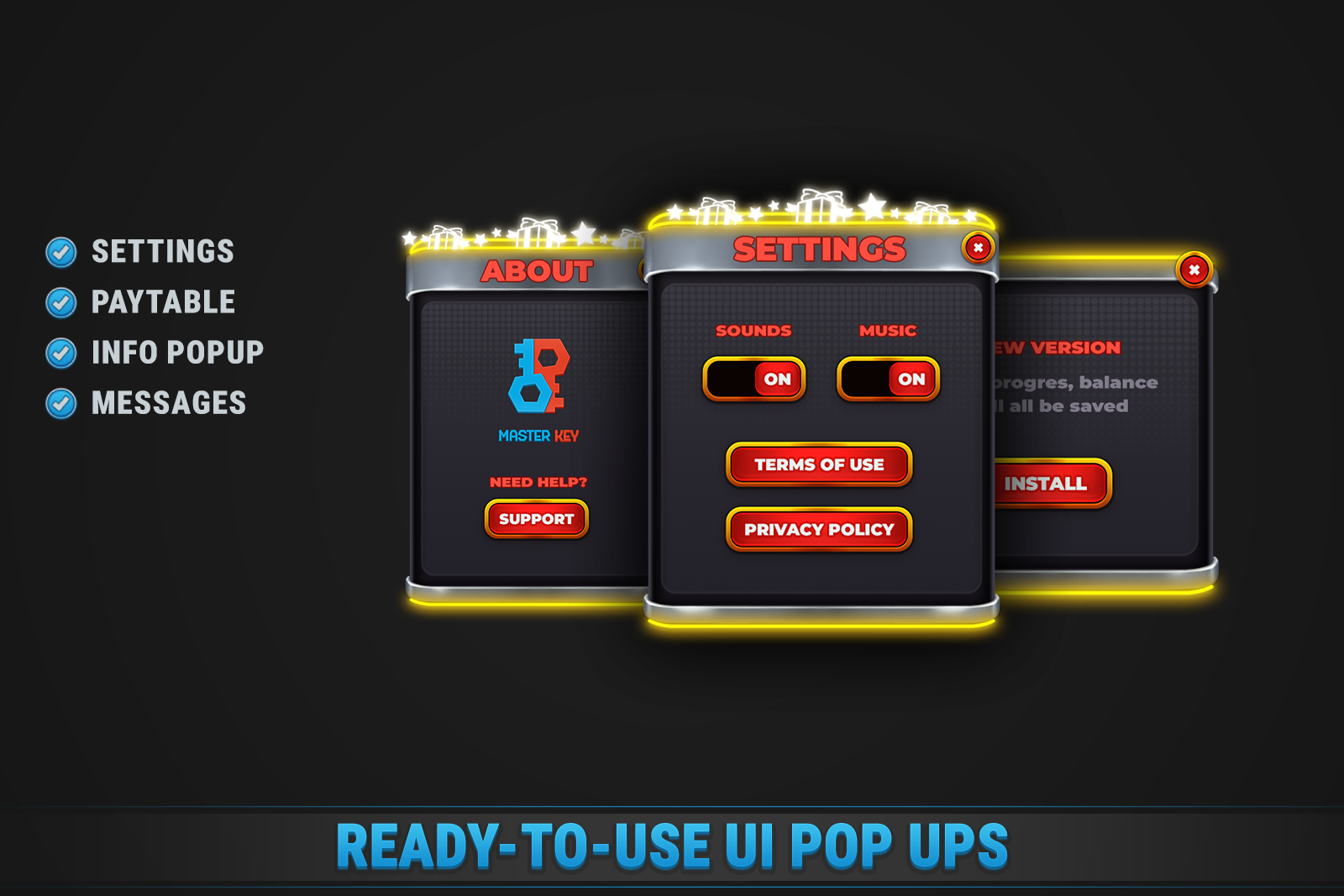 Shopping Slot Machine • HTML Responsive Casino Game screenshot 5