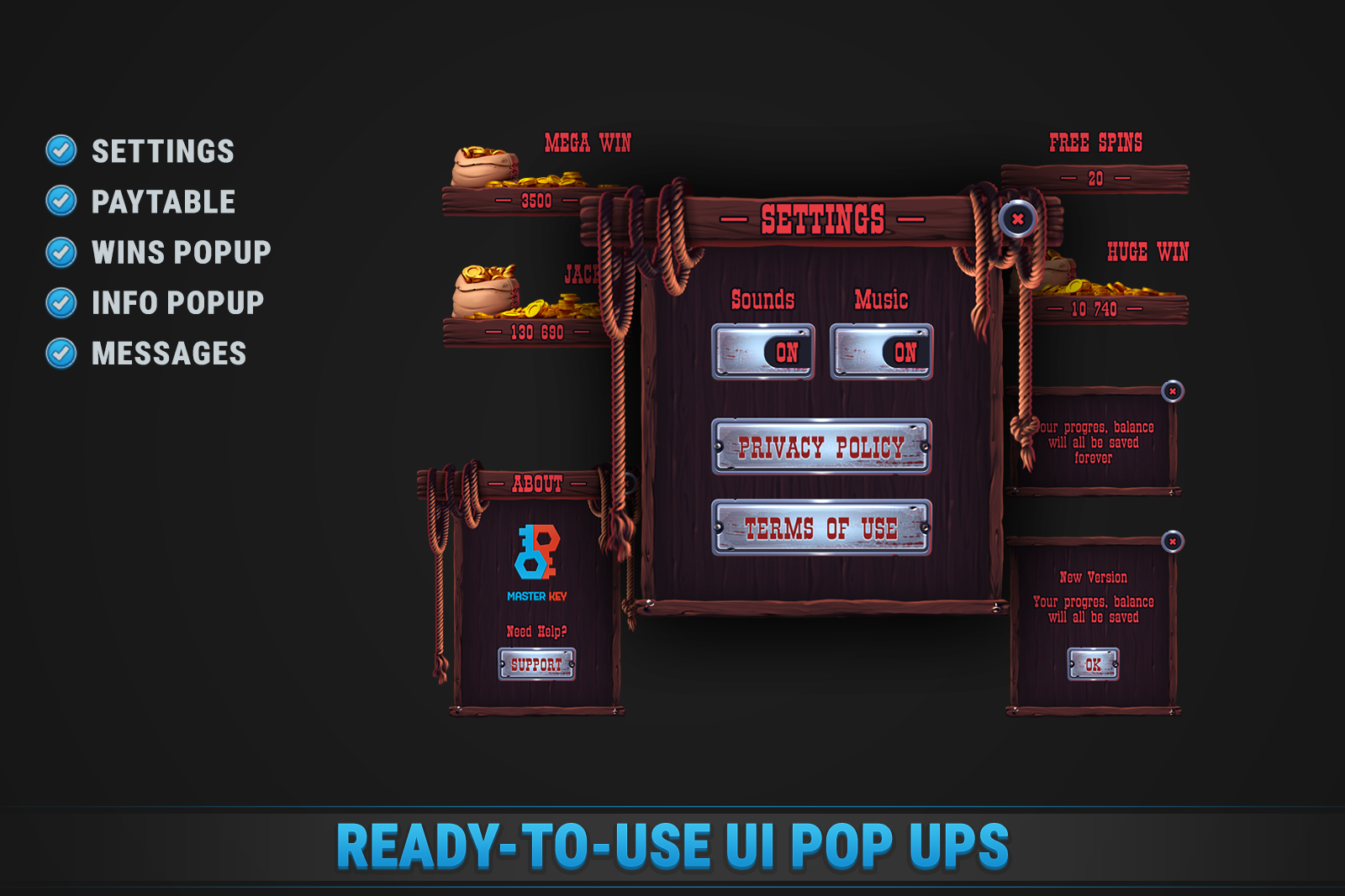 Most Wanted Slot • HTML Responsive Casino Game screenshot 5